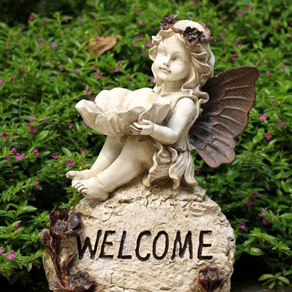 35cm delicate resin flower fairy sculpture model decorative statue indoor outdoor display ornaments
35cm delicate resin flower fairy sculpture model decorative statue indoor outdoor display ornaments
