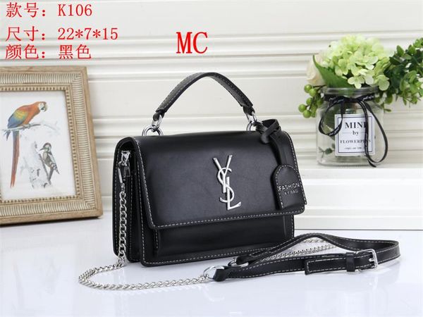 2019 Brand New styles Handbag Fashion Leather Handbags Women Tote Shoulder Bags Lady Leather Handbags Bags purse Wallet #MCk106
