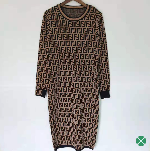 spring designer women casual dress ff letter brand sweater dress shirts long sleeve jumpers letter knitting slim fit party dress 20040106l, Black;gray
spring designer women casual dress ff letter brand sweater dress shirts long sleeve jumpers letter knitting slim fit party dress 20040106l, Black;gray
