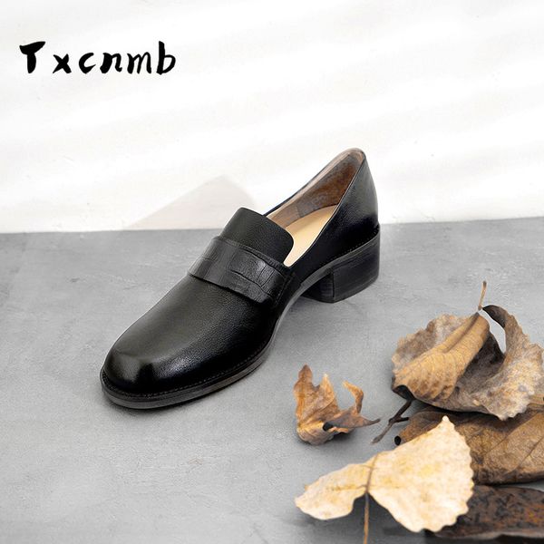 genuine leather lady platform pumps black sheepskin slip-on med square heel women shoes round toe handmade
genuine leather lady platform pumps black sheepskin slip-on med square heel women shoes round toe handmade