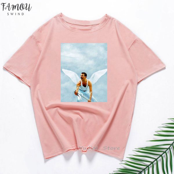 rock queen band tshirt women freddie mercury print vintage t shirt aesthetic clothes summer female pink graphic t shirts, White
rock queen band tshirt women freddie mercury print vintage t shirt aesthetic clothes summer female pink graphic t shirts, White