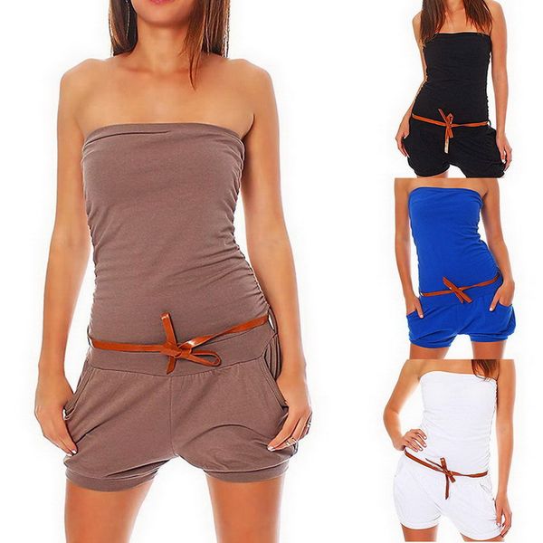 2019 autumn brand jumpsuit women strapless off shoulder printed beachwear short rompers womens streetwear belt clothing, Black;white
2019 autumn brand jumpsuit women strapless off shoulder printed beachwear short rompers womens streetwear belt clothing, Black;white