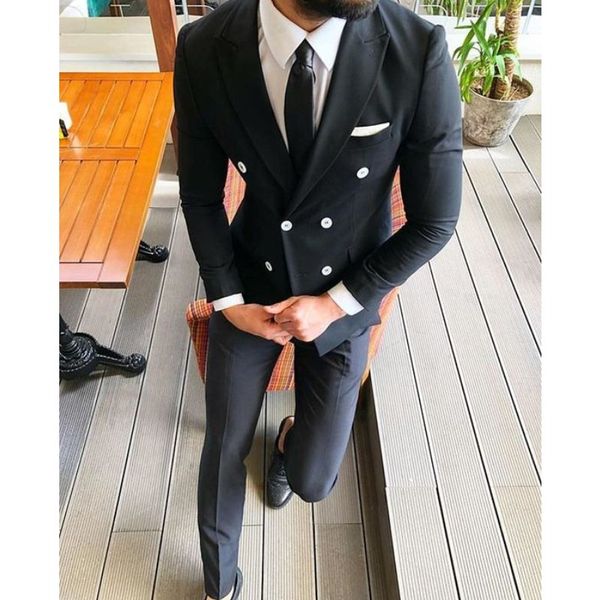 black man slim fit double breasted wedding suits for men groom party prom suit male blazer custom costume homme mariage, White;black
black man slim fit double breasted wedding suits for men groom party prom suit male blazer custom costume homme mariage, White;black
