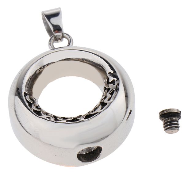 stainless steel cremation pendant ashes keepsake urns holder always in my heart memorial jewelry accessory, Silver
stainless steel cremation pendant ashes keepsake urns holder always in my heart memorial jewelry accessory, Silver