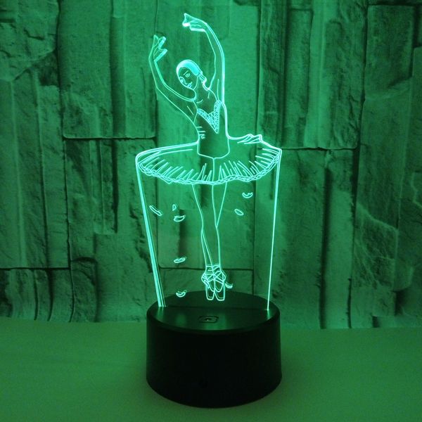 new pattern ballet 3d small night-light colorful touch remote control led vision lamp gift atmosphere small desk lamp
new pattern ballet 3d small night-light colorful touch remote control led vision lamp gift atmosphere small desk lamp