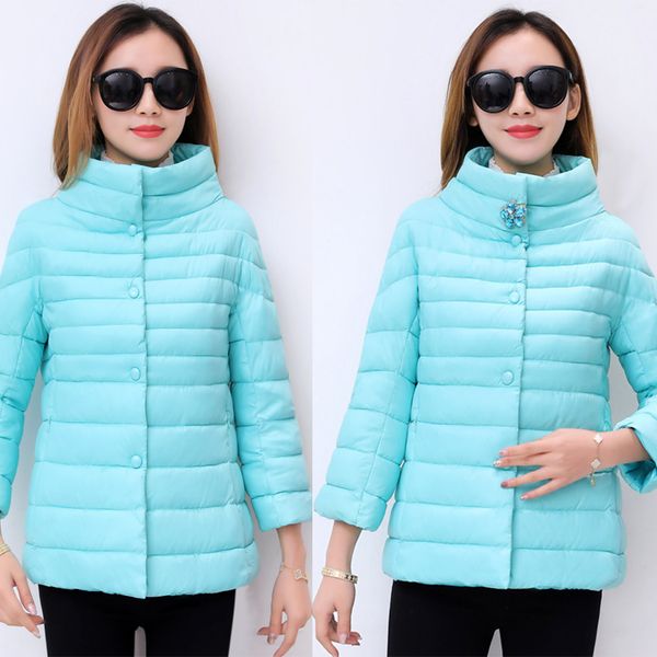 2018 autumn winter jacket coat women short stand collar parka three quarter sleeve outerwear elegant parka women winter coats, Tan;black
2018 autumn winter jacket coat women short stand collar parka three quarter sleeve outerwear elegant parka women winter coats, Tan;black
