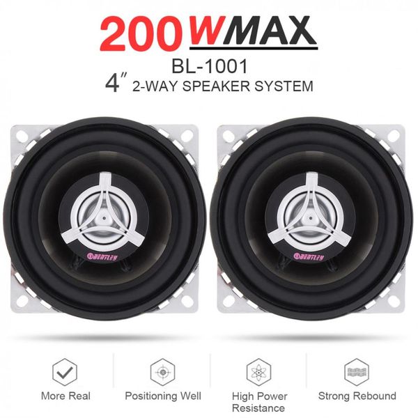 2pcs 4 inch 200w 2 way car coaxial auto audio music stereo full range frequency hifi speakers non-destructive installation
2pcs 4 inch 200w 2 way car coaxial auto audio music stereo full range frequency hifi speakers non-destructive installation