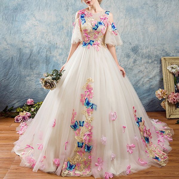 2019 новейший половина рукава кружева тюль бабочка пром платье аппликации цветные платья партии для девочек с развертки поезд дизайнерские в, Black
2019 новейший половина рукава кружева тюль бабочка пром платье аппликации цветные платья партии для девочек с развертки поезд дизайнерские в, Black