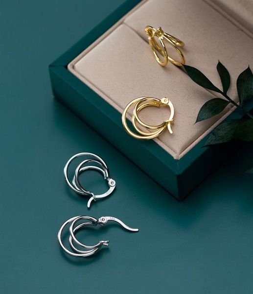 925 solid sterling silver circles huggie hoop earrings jewelry a1307, Golden;silver
925 solid sterling silver circles huggie hoop earrings jewelry a1307, Golden;silver