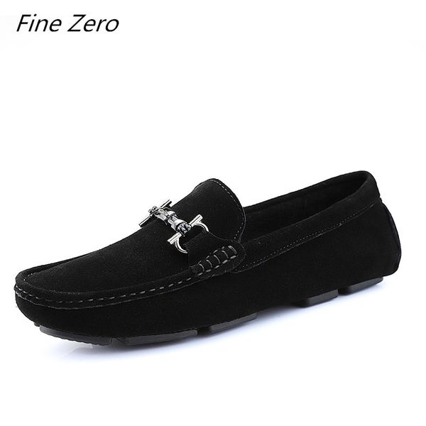 new fashion brand cow suede leather men flats men casual shoes loafers moccasin driving shoes hommes chaussures, Black
new fashion brand cow suede leather men flats men casual shoes loafers moccasin driving shoes hommes chaussures, Black