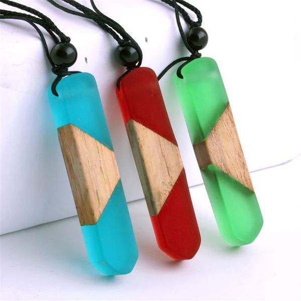 Hot Selling Vintage Men Woman Fashionable Wood Resin Necklace Pendant Woven Rope Chain Jewelry for Teenager Gifts
Hot Selling Vintage Men Woman Fashionable Wood Resin Necklace Pendant Woven Rope Chain Jewelry for Teenager Gifts
