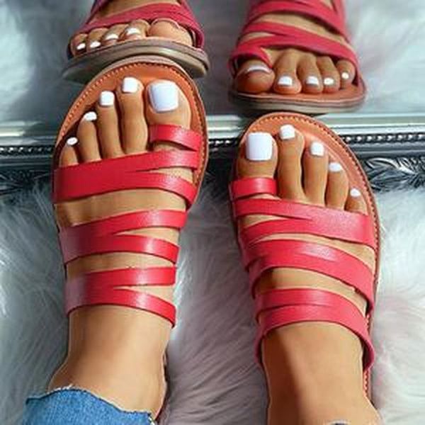 women summer slip on flat shoes woman vintage pu leather slippers gladiator flip thong flats sandalias mujer sapato feminino, Black
women summer slip on flat shoes woman vintage pu leather slippers gladiator flip thong flats sandalias mujer sapato feminino, Black