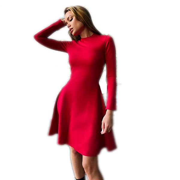 Spring New Fashion Women Long Sleeved Tight -Fitting Casual Dress Slim Elegant Mini Prom Party Vintage Female Vestidos
Spring New Fashion Women Long Sleeved Tight -Fitting Casual Dress Slim Elegant Mini Prom Party Vintage Female Vestidos