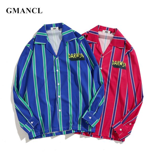 men vertical striped loose hip hop back animal printed shirts harajuku streetwear hawaiian holiday casual long sleeve shirt, White;black
men vertical striped loose hip hop back animal printed shirts harajuku streetwear hawaiian holiday casual long sleeve shirt, White;black