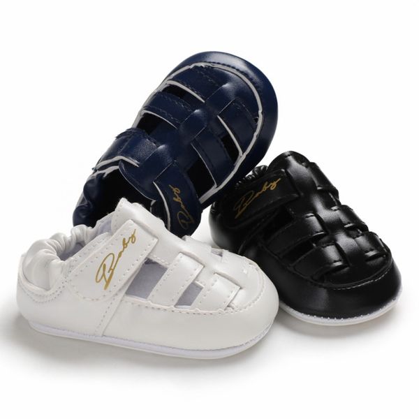 summer baby boys breathable anti-slip hollow design children's pu leather shoes sandals toddler soft soled, Black;red
summer baby boys breathable anti-slip hollow design children's pu leather shoes sandals toddler soft soled, Black;red
