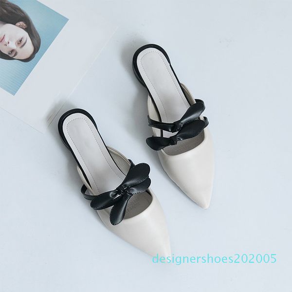 elegant slippers women's mules ladies bowtie women causal comfortable woman pointed toe female 2020 slides new fashion d05, Black
elegant slippers women's mules ladies bowtie women causal comfortable woman pointed toe female 2020 slides new fashion d05, Black