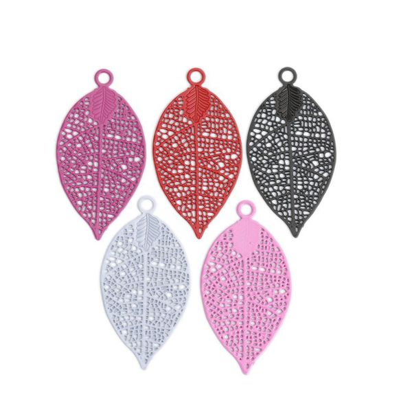 doreenbeads fashion copper filigree stamping pendants pink gray colorful leaf style jewelry diy findings 30mm x 16mm, 30 pcs, Silver
doreenbeads fashion copper filigree stamping pendants pink gray colorful leaf style jewelry diy findings 30mm x 16mm, 30 pcs, Silver