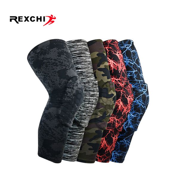 rexchi 1 pc honeycomb knee pads elastic protective gear kneepad patella foam brace basketball volleyball sports fitness support, Black;gray
rexchi 1 pc honeycomb knee pads elastic protective gear kneepad patella foam brace basketball volleyball sports fitness support, Black;gray