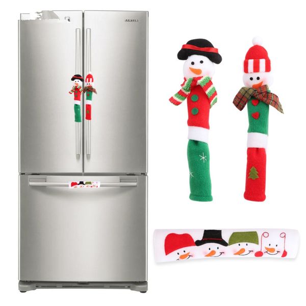 3pcs microwave door refrigerator handle cover 24x10cm snowman kitchen appliance gloves new year christmas decor for home
3pcs microwave door refrigerator handle cover 24x10cm snowman kitchen appliance gloves new year christmas decor for home