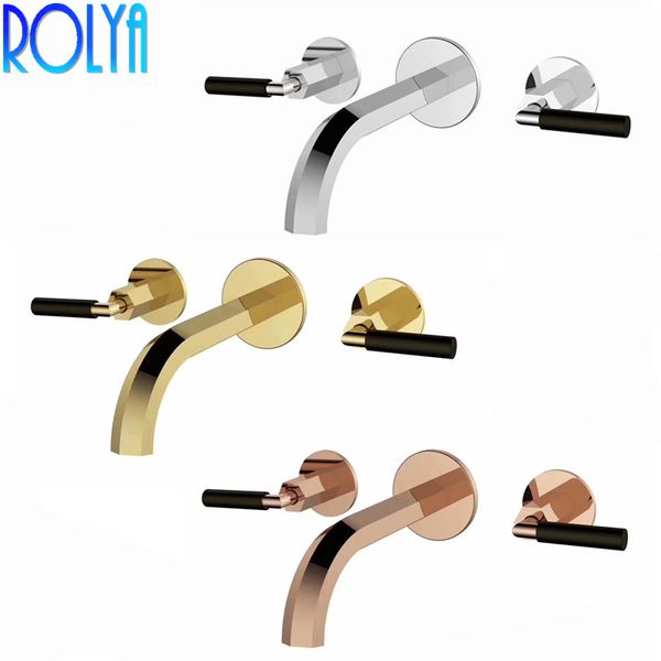 rolya double handles wall mounted basin faucet bathroom sink mixer and cold tap rose golden/chrome
rolya double handles wall mounted basin faucet bathroom sink mixer and cold tap rose golden/chrome