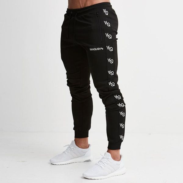 2019 new fitness sports men's leisure new fashion cotton trousers running band mouth guard pants mens cargo pants, Black
2019 new fitness sports men's leisure new fashion cotton trousers running band mouth guard pants mens cargo pants, Black