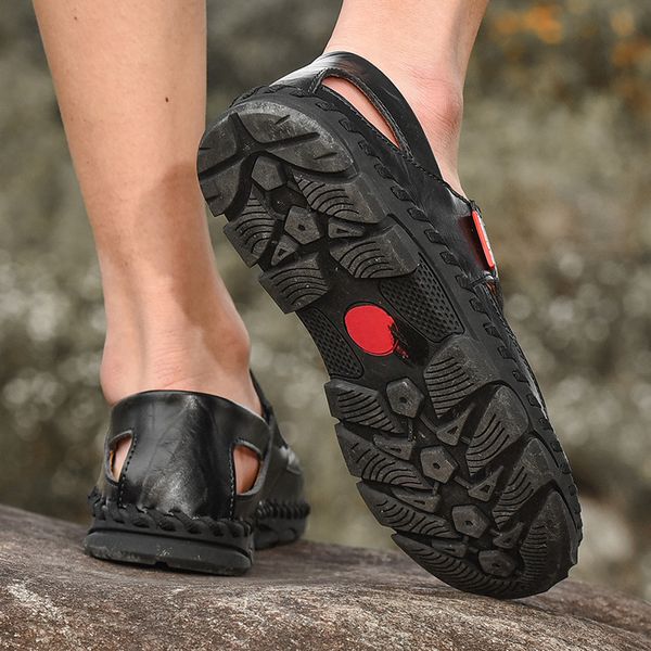 romanas transpirables sandales breathable cuero sandles deportivas mens for slide summer sandalen sandel sport sandals, Black
romanas transpirables sandales breathable cuero sandles deportivas mens for slide summer sandalen sandel sport sandals, Black