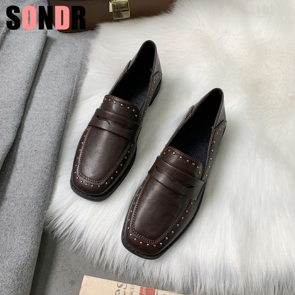 fashion low-heeled anti-skid shoes women summer autumn skid-proof square toe flat korea style sandals shoes shallow simple shoe, Black
fashion low-heeled anti-skid shoes women summer autumn skid-proof square toe flat korea style sandals shoes shallow simple shoe, Black