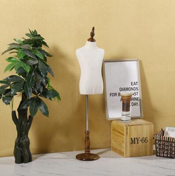 5-6 years foam baby half torso child realistic mannequins display circular wood base fabric flexible dress cloth,one piece d143, Khaki
5-6 years foam baby half torso child realistic mannequins display circular wood base fabric flexible dress cloth,one piece d143, Khaki