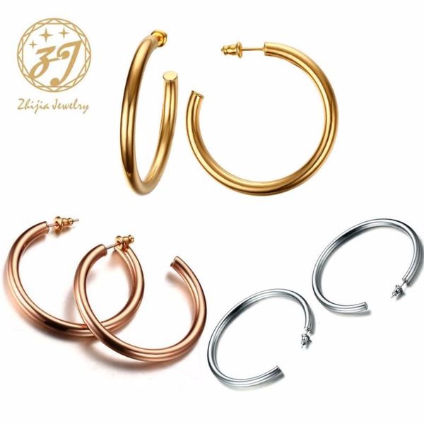 zhijia big hoop earrings solid gold /sliver/rose gold color eternity earings stainless steel circle earrings for women jewelry, Golden;silver
zhijia big hoop earrings solid gold /sliver/rose gold color eternity earings stainless steel circle earrings for women jewelry, Golden;silver