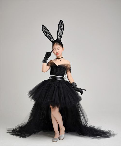 black off shoulder girls pageant dresses with detachable skirt puffy ball gown lace sash tulle little girl party dress gloves rabbit ear, White;red
black off shoulder girls pageant dresses with detachable skirt puffy ball gown lace sash tulle little girl party dress gloves rabbit ear, White;red