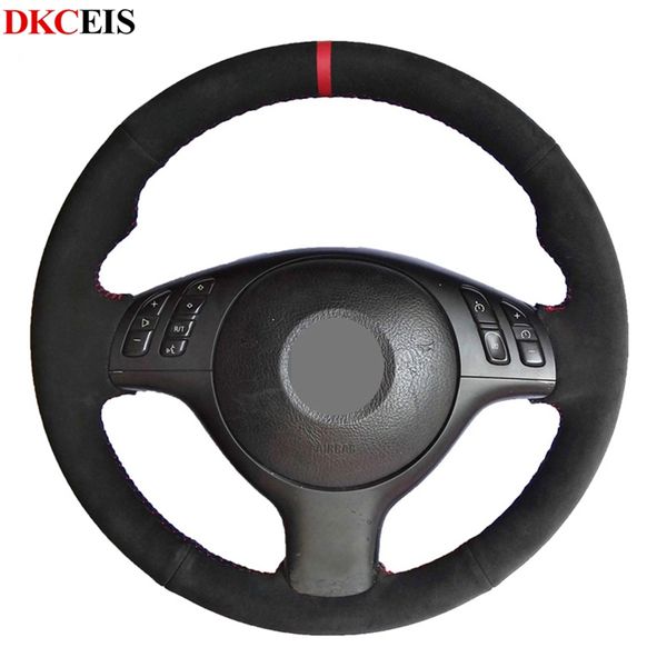 diy hand-stitched black soft suede leather car steering wheel cover for e39 e46 330i 525i 540i 530i 330ci m3 2003 2002 2001
diy hand-stitched black soft suede leather car steering wheel cover for e39 e46 330i 525i 540i 530i 330ci m3 2003 2002 2001