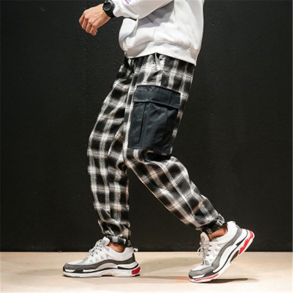 men's pants mens fashion casual contrast color plaid tracksuit bottoms harem jogging black red m-xxl
men's pants mens fashion casual contrast color plaid tracksuit bottoms harem jogging black red m-xxl