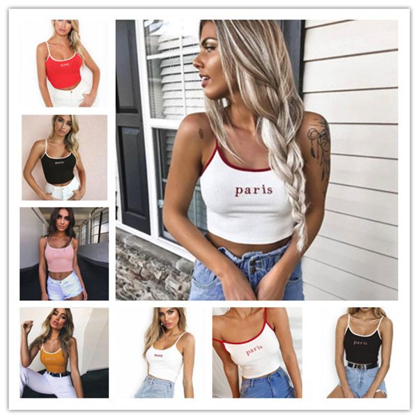 женская вышивка letters vest 2020 summer outfit crop top ladies paris / honey печать бретели suspender tank sexy повседневные одежда для дев, White
женская вышивка letters vest 2020 summer outfit crop top ladies paris / honey печать бретели suspender tank sexy повседневные одежда для дев, White