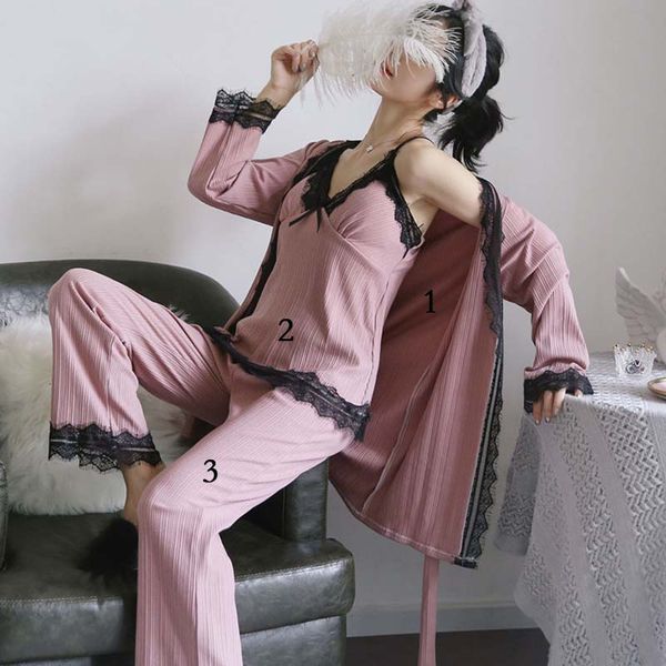 winter warm women pajamas pajamas set cotton home service 3 pcs sleepwear lace home suit loungewear v-neck sleep clothing, Black;red
winter warm women pajamas pajamas set cotton home service 3 pcs sleepwear lace home suit loungewear v-neck sleep clothing, Black;red