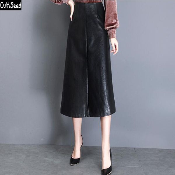 cultiseed women pu leather skirts female korean autumn winter long skirts ladies fashion office work slim waist party, Black
cultiseed women pu leather skirts female korean autumn winter long skirts ladies fashion office work slim waist party, Black