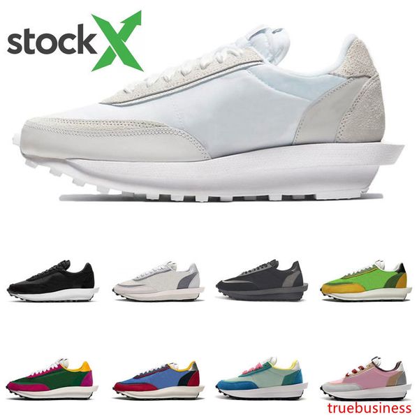 2020 stock x sacai ldv waffle running shoes white nylon triple black green gusto varsity blue men trainers sports sneakers size 36-45
2020 stock x sacai ldv waffle running shoes white nylon triple black green gusto varsity blue men trainers sports sneakers size 36-45