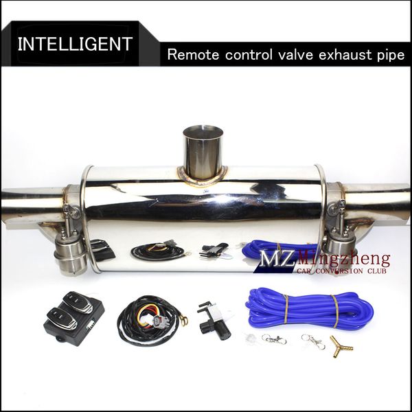 2.5" exhaust system stainless steel t pipe electric exhaust cutout out valve with electronic remote control switch pipe
2.5" exhaust system stainless steel t pipe electric exhaust cutout out valve with electronic remote control switch pipe