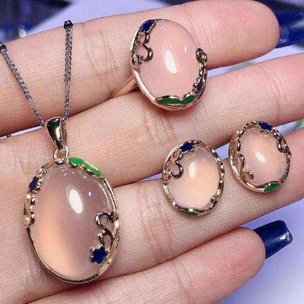 natural white jade pendant ring earring with 925 sterling silver set jade pendant necklace ring set rose gold, Black
natural white jade pendant ring earring with 925 sterling silver set jade pendant necklace ring set rose gold, Black