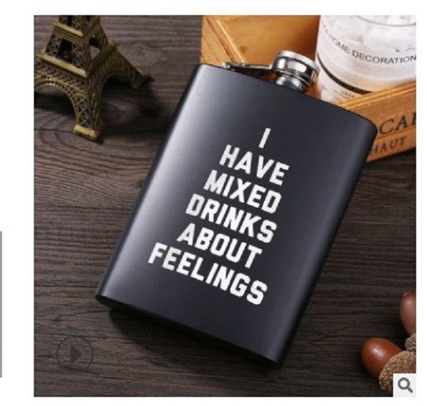 2020 8oz black matte stainless steel outdoor portable english letter wine pot hip flasks
2020 8oz black matte stainless steel outdoor portable english letter wine pot hip flasks