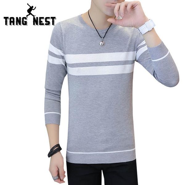 tangnest 2018 autumn striped fashion men sweater all-matched o-neck pull homme casual pulloversweaters mzm542, White;black
tangnest 2018 autumn striped fashion men sweater all-matched o-neck pull homme casual pulloversweaters mzm542, White;black