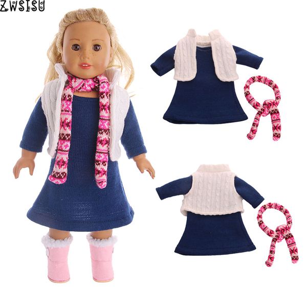 4pcs/set doll clothes vest t-shirt skirt leggings for 18 inch american&43 cm born doll for generation christmas baby girl`s toy
4pcs/set doll clothes vest t-shirt skirt leggings for 18 inch american&43 cm born doll for generation christmas baby girl`s toy