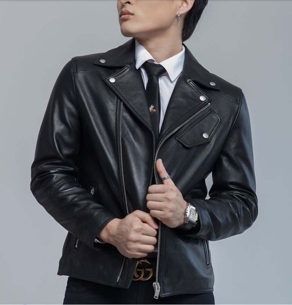 popular man's genuine sheepskin lambskin leather coat turn-down collar male 2019 new spring jacket black plus oversize xxxl 3xl
popular man's genuine sheepskin lambskin leather coat turn-down collar male 2019 new spring jacket black plus oversize xxxl 3xl