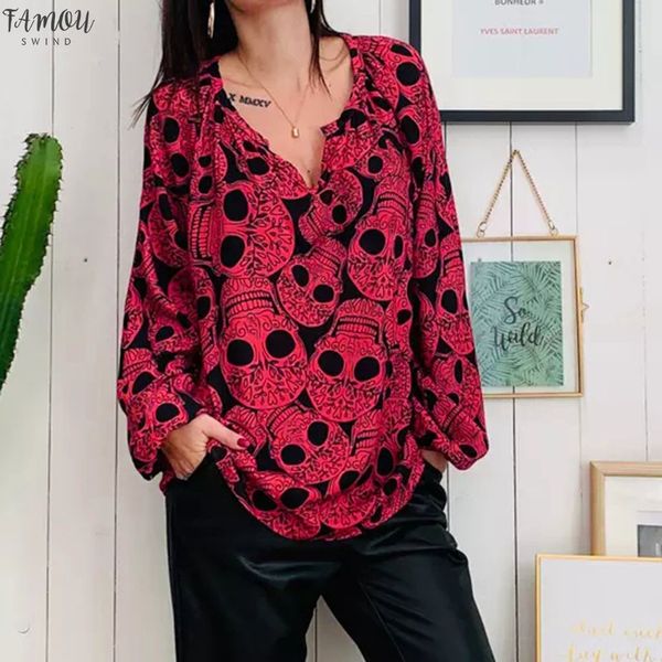 womens skull print v neck long sleeved shirt woman woman blouses blusas mujer de moda women shirts ropa mujer, White
womens skull print v neck long sleeved shirt woman woman blouses blusas mujer de moda women shirts ropa mujer, White