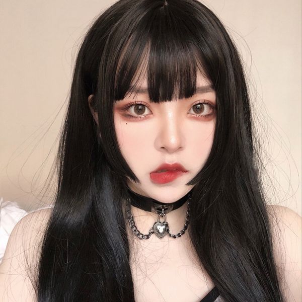 парик женский воздух челка принцесса вырезать натуральный чистый красный лицо ремонт ji стиль волос химического волокна головной убор в нали, Black
парик женский воздух челка принцесса вырезать натуральный чистый красный лицо ремонт ji стиль волос химического волокна головной убор в нали, Black