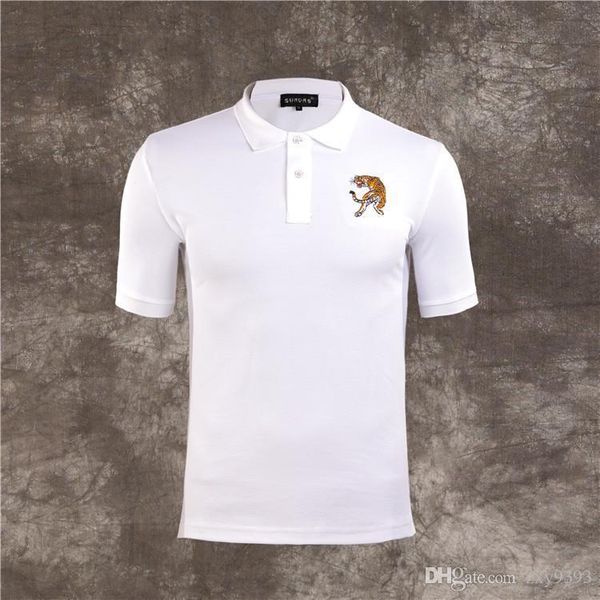 2018 men polo shirt men luxury polo shirts short sleeve men's basic cotton polos for boys brand designer polo homme, White;black
2018 men polo shirt men luxury polo shirts short sleeve men's basic cotton polos for boys brand designer polo homme, White;black
