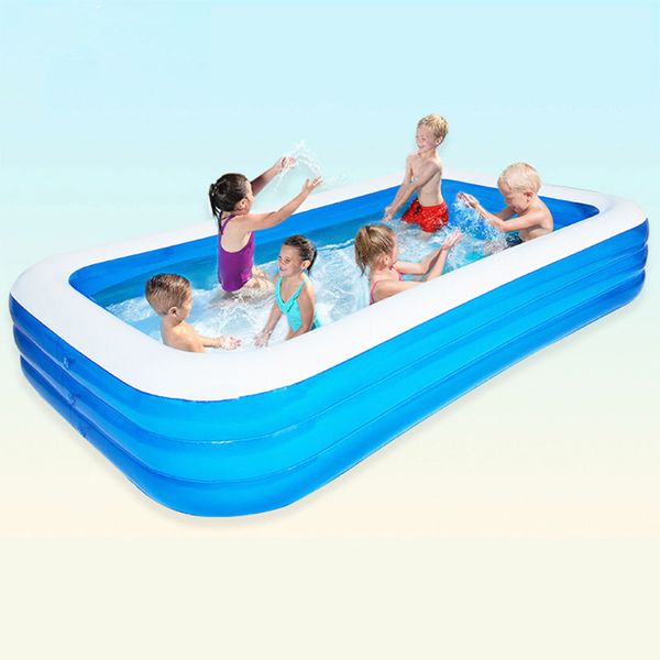 children's inflatable 3 rings thick swimming pool multi-spec children's play pools baby water fun toys large capacity
children's inflatable 3 rings thick swimming pool multi-spec children's play pools baby water fun toys large capacity