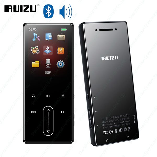 ruizu d22 mp3 player bluetooth 8gb portable audio music player walkman with built-in speaker fm radio recording e-book pedometer
ruizu d22 mp3 player bluetooth 8gb portable audio music player walkman with built-in speaker fm radio recording e-book pedometer
