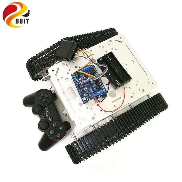 doit t300 wireless handle control rc tank chassis with uno r3 board+motor drive shield board for arduino robot project
doit t300 wireless handle control rc tank chassis with uno r3 board+motor drive shield board for arduino robot project