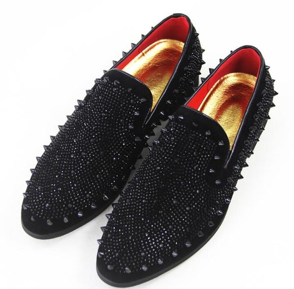 men shoes designer brand rivet leather casual driving oxfords shoes men loafers moccasins fashion shoes for men flats, Black
men shoes designer brand rivet leather casual driving oxfords shoes men loafers moccasins fashion shoes for men flats, Black