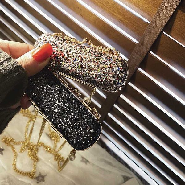 sequins women bag fashion lipstick box handbags mini small shoulder crossbody bags for women clutch party evening bag
sequins women bag fashion lipstick box handbags mini small shoulder crossbody bags for women clutch party evening bag